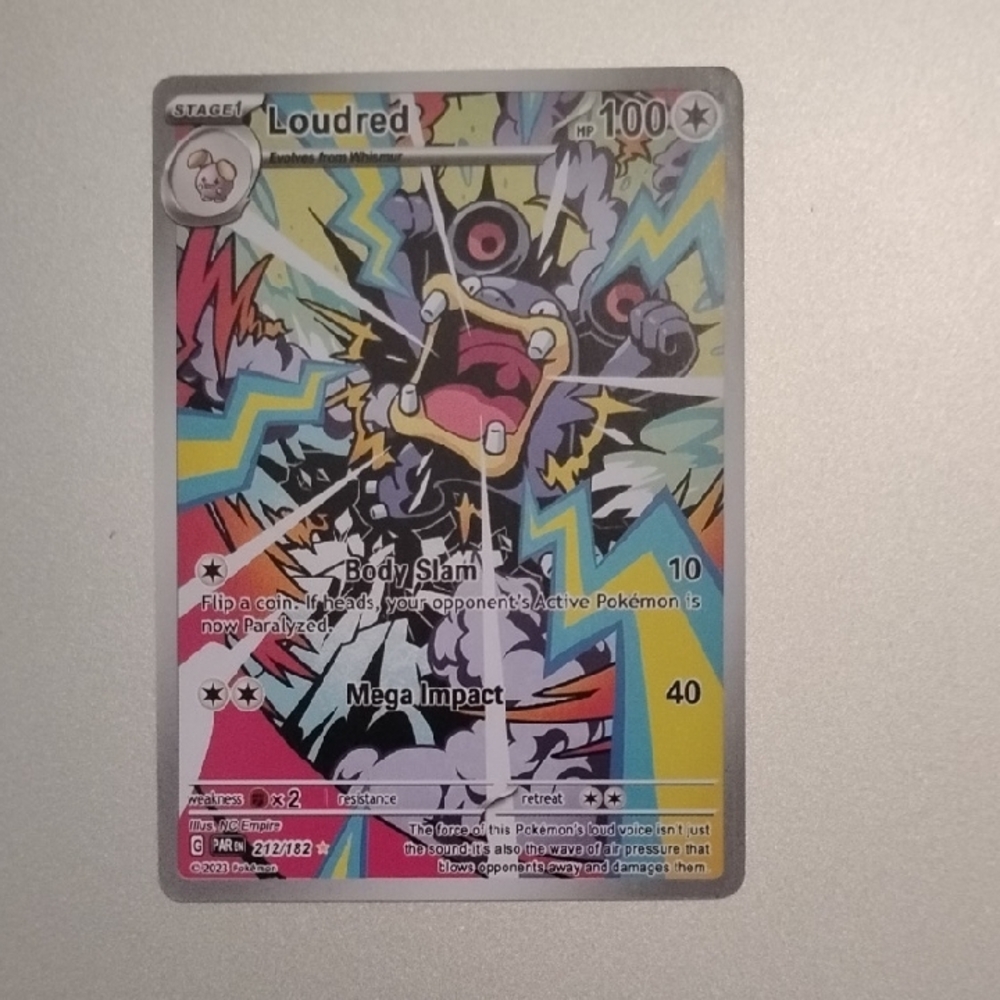 Loudred Pokémon Card